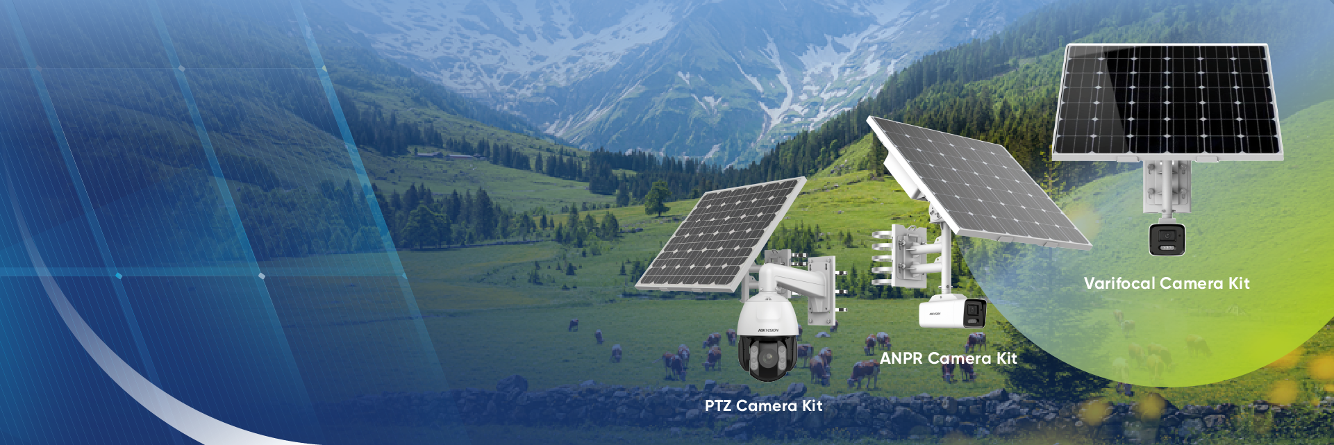 Neue solarbetriebene Produkte