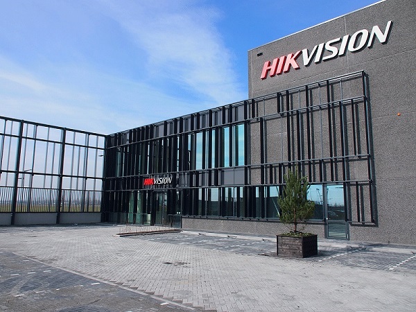 Front view of Hikvision Europe office in Hoofddorp, The Netherlands