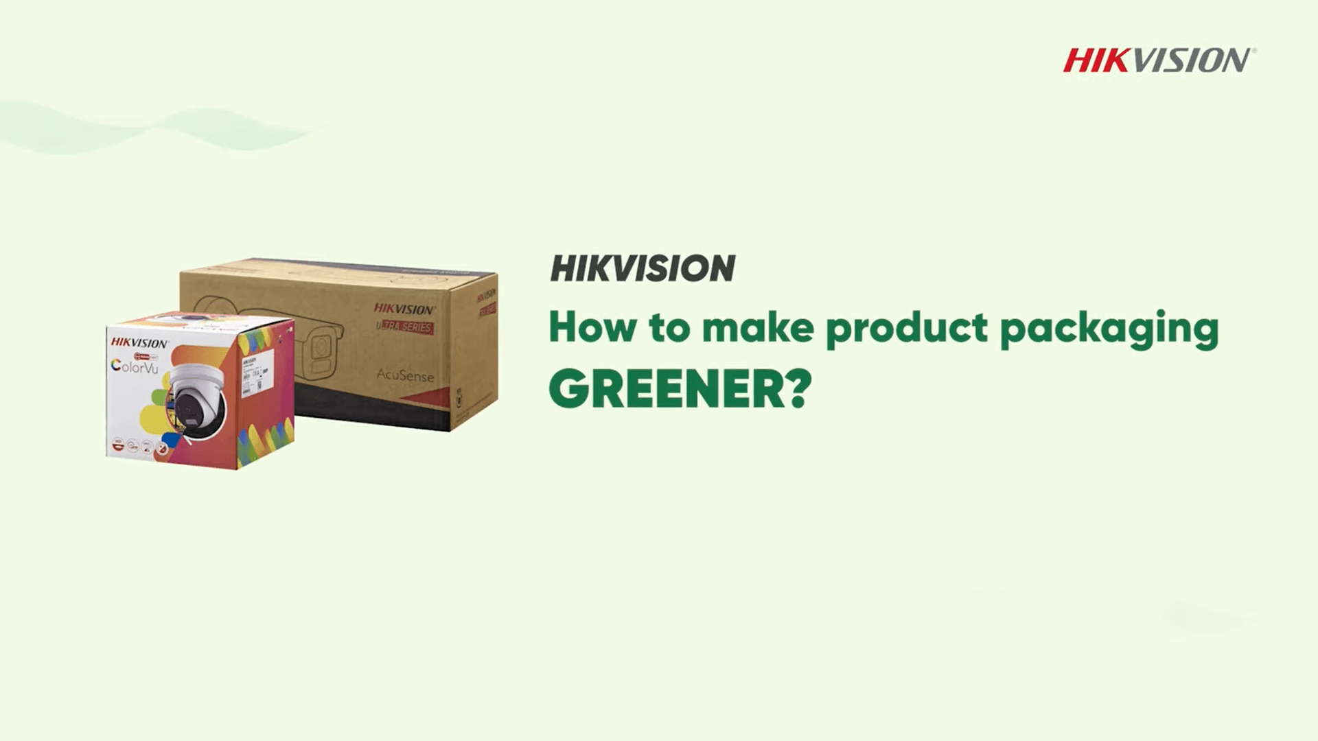 How to make product packaging greener？