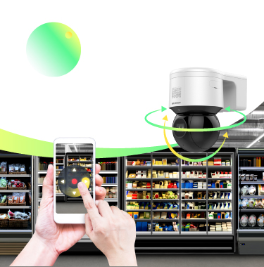 Network pt best sale camera hikvision