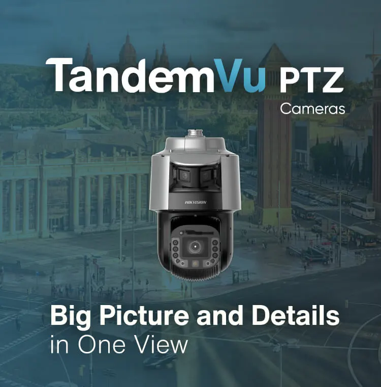 Caméra surveillance motorisée PTZ 360° HIKVISION TVI 2MP FULL HD
