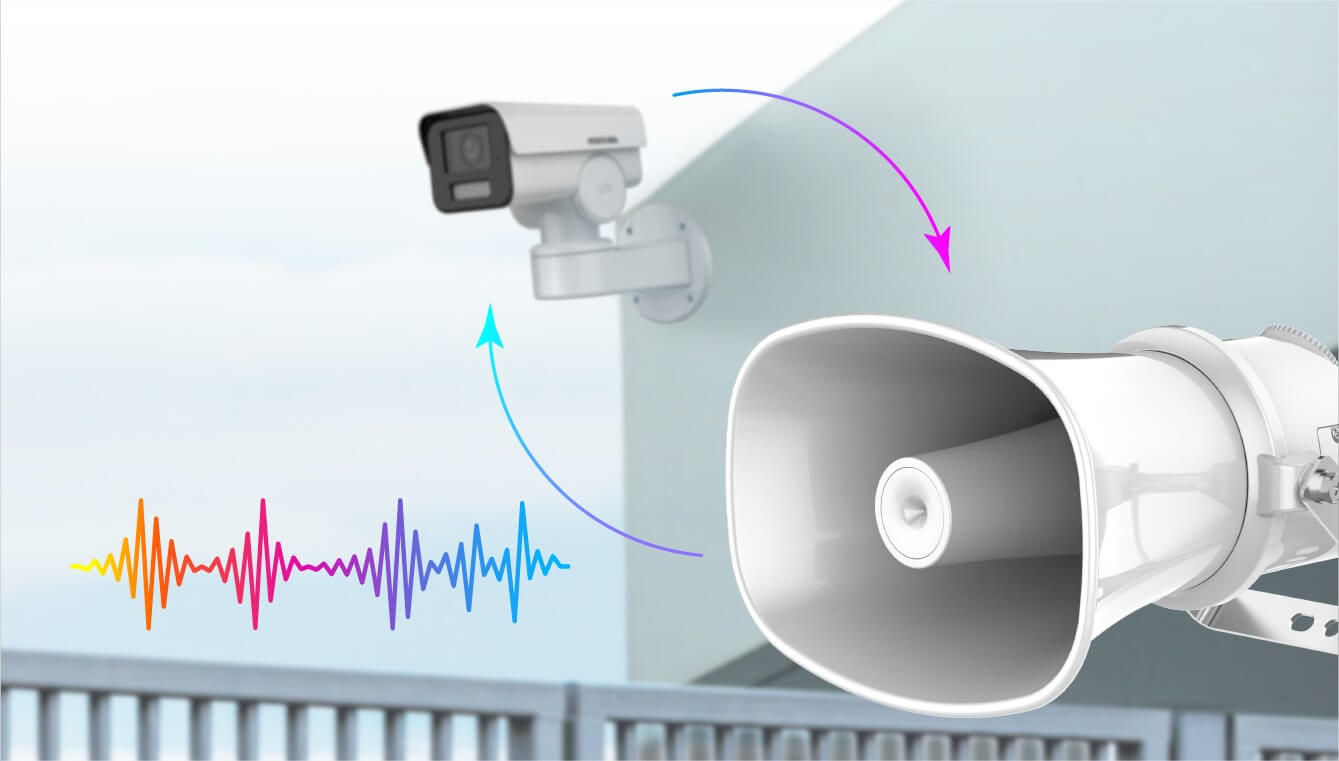 Hikvision ip shop speaker
