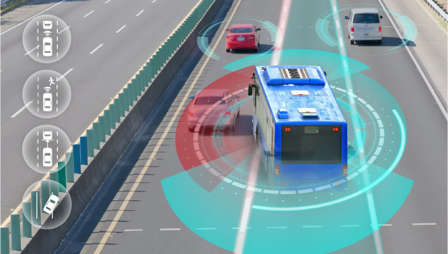 Transit Bus advanced driving assistance system