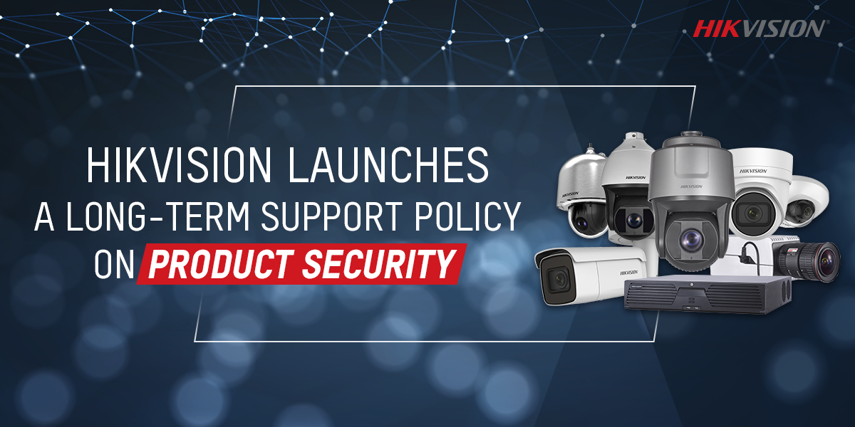 Política de suporte de longo prazo relacionada à segurança de produtos Hikvision