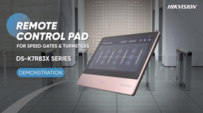 Hikvision Remote Control Pad for Speed Gates & Turnstiles DS-K7R83X Series