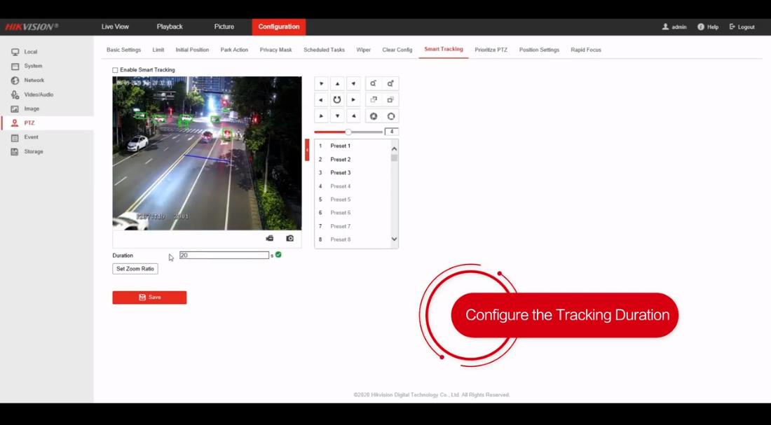 Keep Track of the Target Smart Tracking