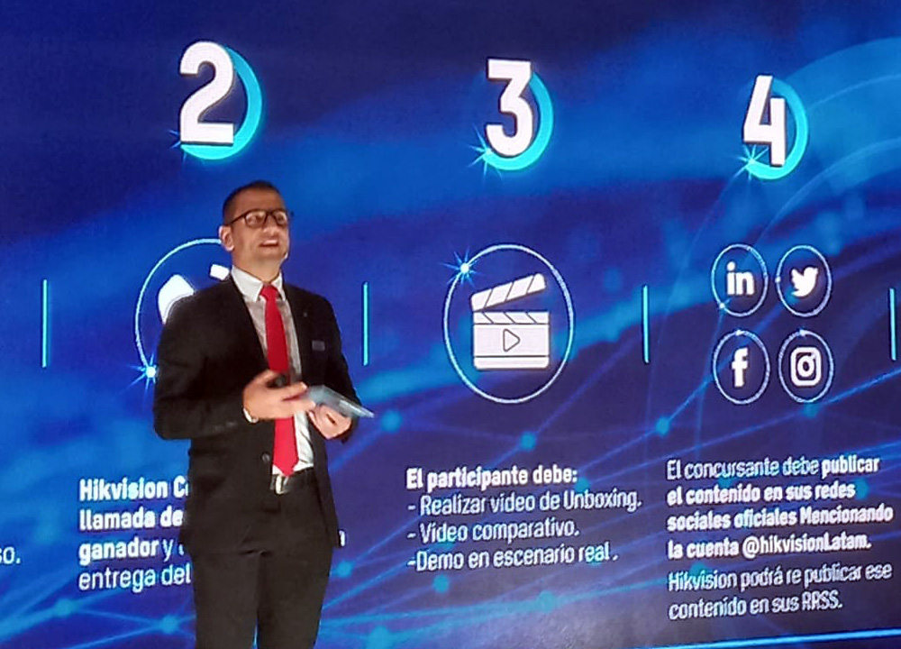 Gustavo lanzamiento productos Hikvision Pro 2022 H1 Colombia
