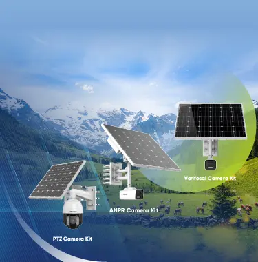 Using solar panel to power security camera 2025