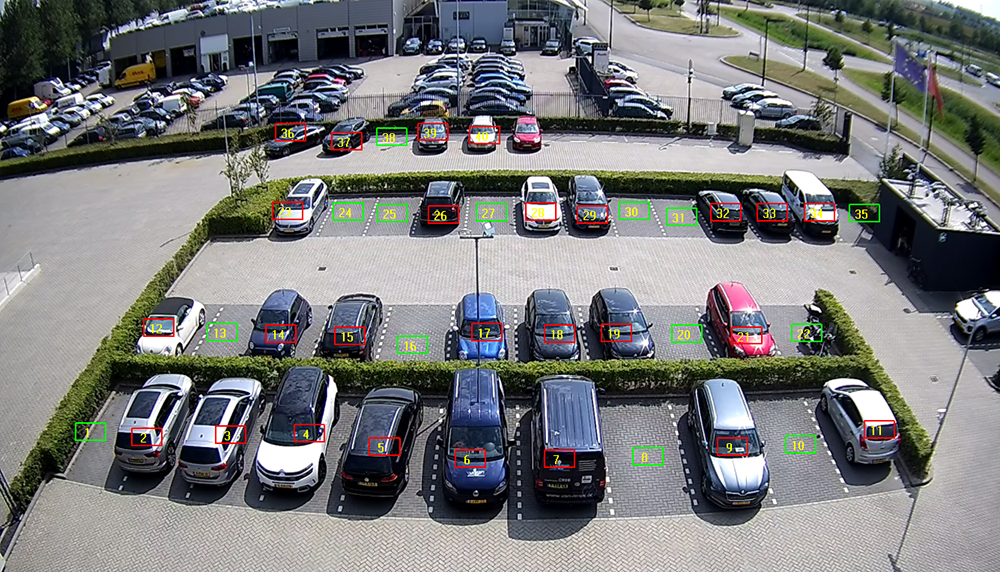 Deteção de lugar de estacionamento