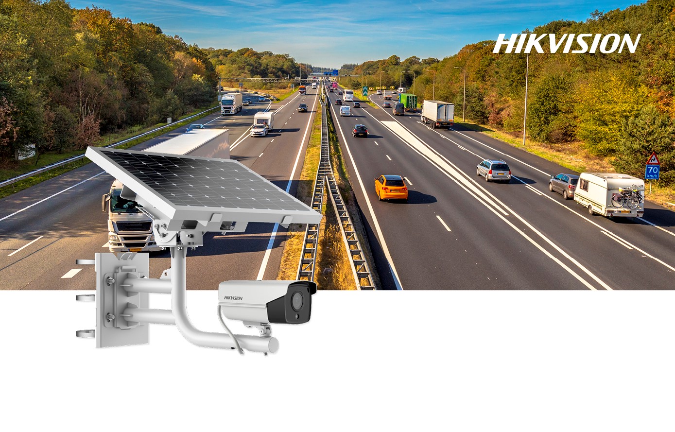 Telecamera Hikvision con pannello solare 4G: sicurezza ad energia