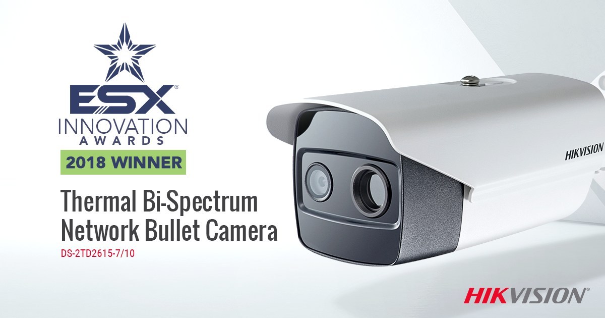 Hikvision Wins 2018 ESX Innovation Award for Video Surveillance