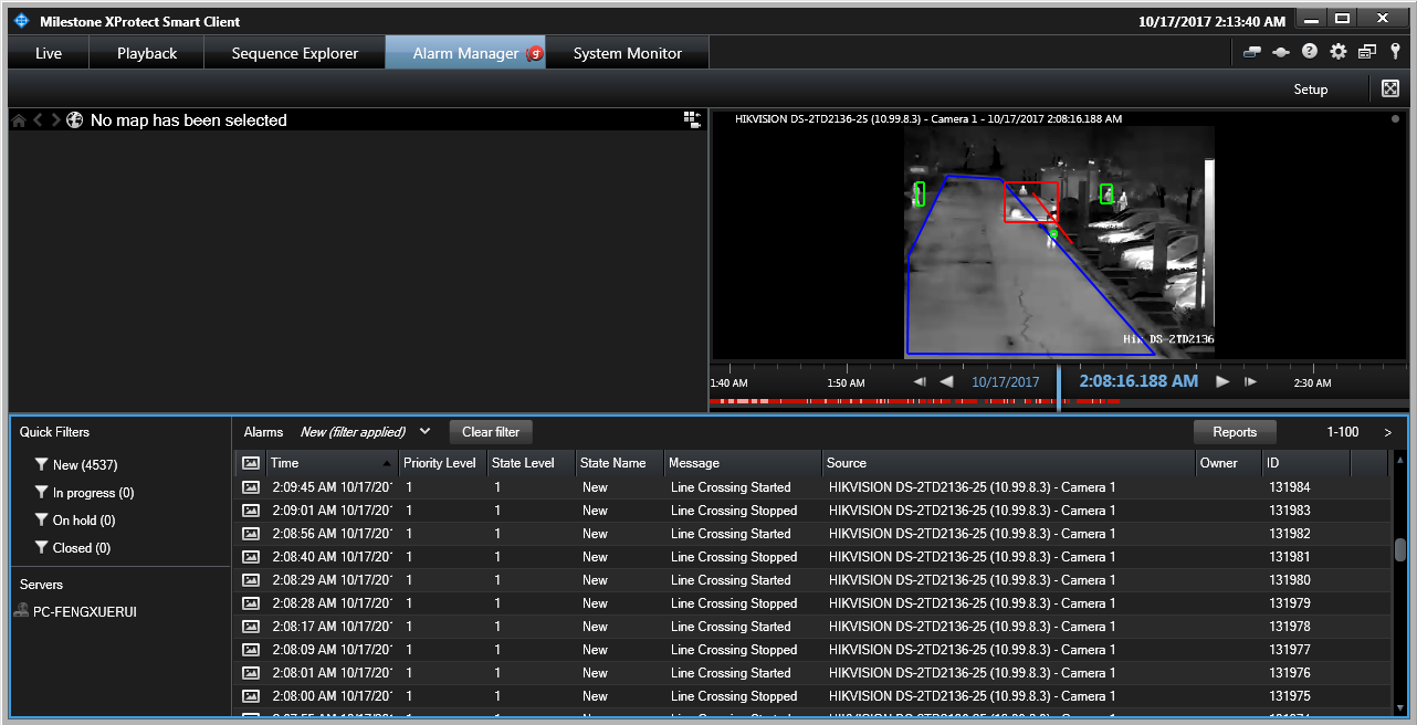 Milestone XProtect screen shot.png