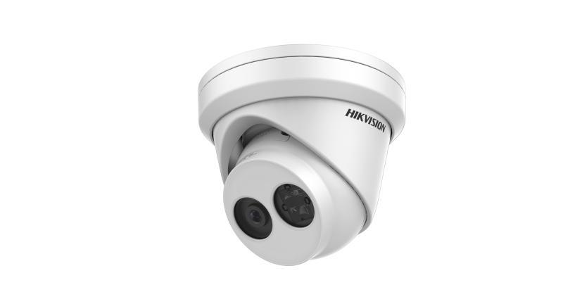 Hikvision DS-2CD3345D-I With PoE Splitter 4MP EXIR Turret IR Dome Network Camera 
