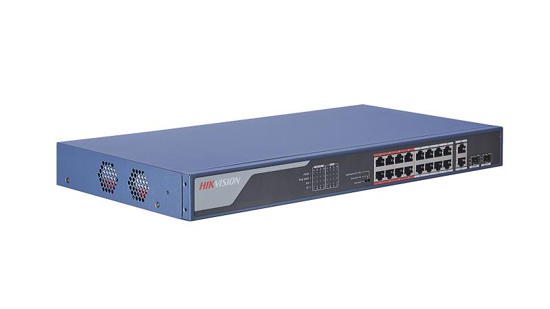 Hikvision DS-3E0318P-E 16 Port PoE+100mbps Auto unmanaged switches Plug-and-play 