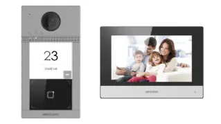 Hikvision ip on sale intercom kit