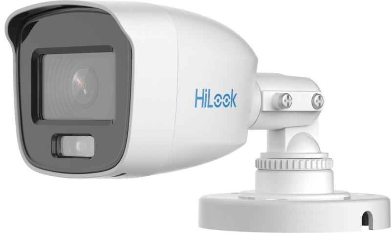 THC-B129-P CAMARA TURBO 1080P BALA F2.8mm 0.001 LUX F1.0 24/7 COLORVU 3D DNR WDR RANGO DE LUZ BLANCA 20M IP66 PLASTICA HILOOK