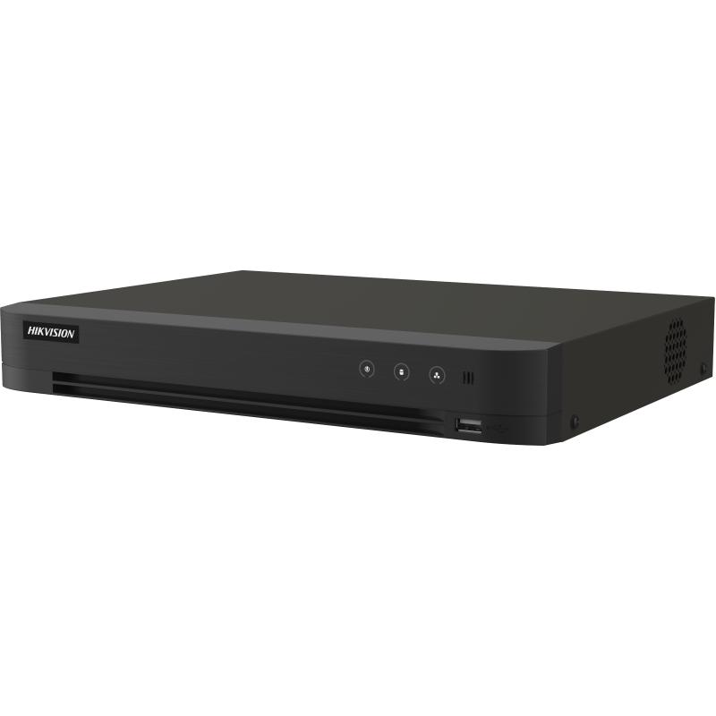 DVR 16 Canales TURBOHD 8 Canales IP / 5 Megapixel Lite - 3K Lite / Audio de Dos Vías por Coaxitron / Reconocimiento Facial / ACUSENSE Evista falsas alarmas / 1 Bahía de Disco Duro / Salida de Video en Full HD IDS-7216HQHI-M1/H/XT - Código: IDS-7216HQHI-M1/H/XT | Compra en Guadalajara