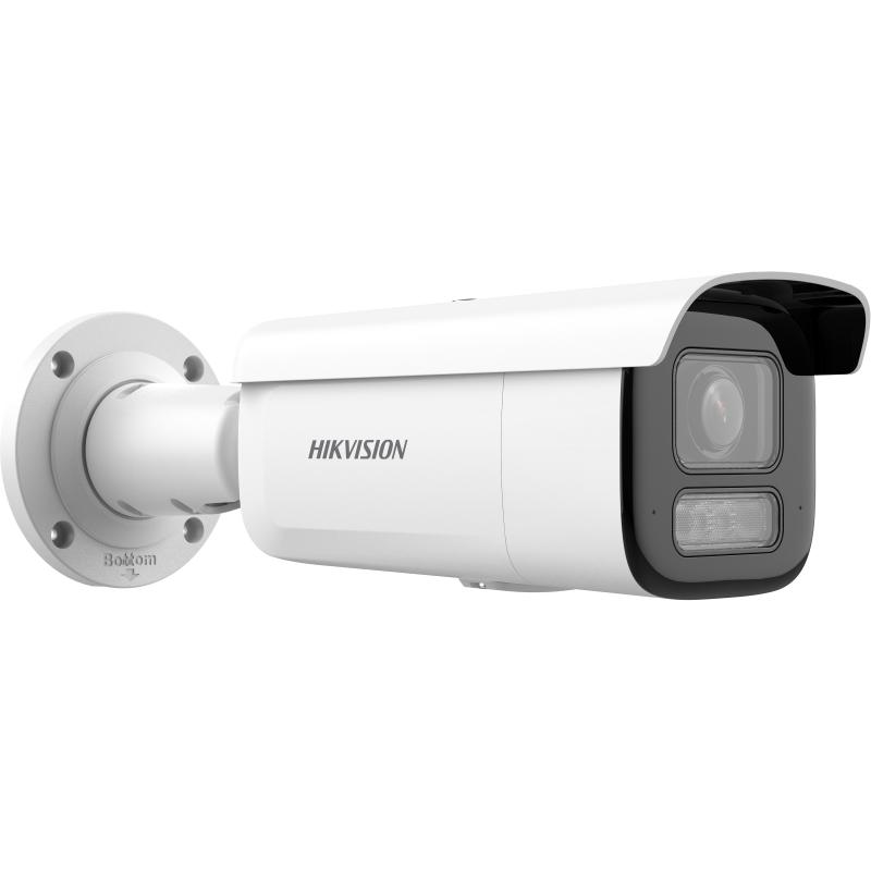 Dual Light 2 Micrófonos Integrados Bala IP 6 Megapixel / Lente Mot. 2.8 a 12 mm / 60 mts Luz Blanca 60 mts IR / Exterior IP67 / IK10 / WDR 120 dB / PoE / ACUSENSE / Alarmas I/O / Micro SD / ONVIF / Metal / ACUSEARCH DS-2CD2663G2-LIZS2U - Hikvision