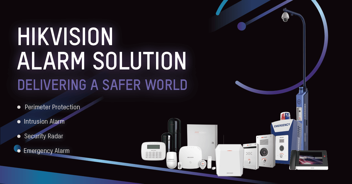 Hikvision security deals alarm system