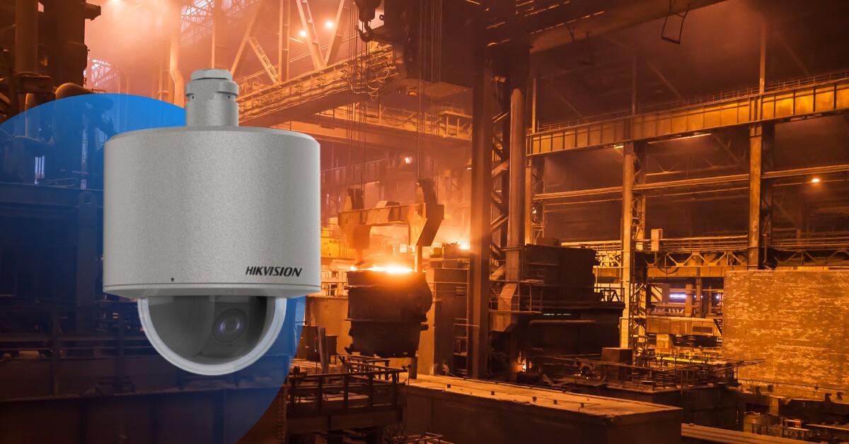 Hikvision explosion shop proof camera