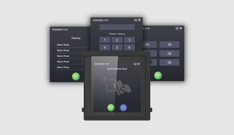 Post NEWS modulo touch intercom