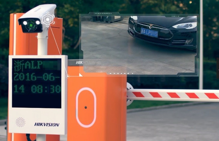 Hikvision car deals parking system