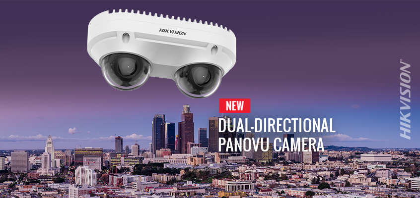 New Hikvision Dual Directional PanoVu Panoramic Camera See Two