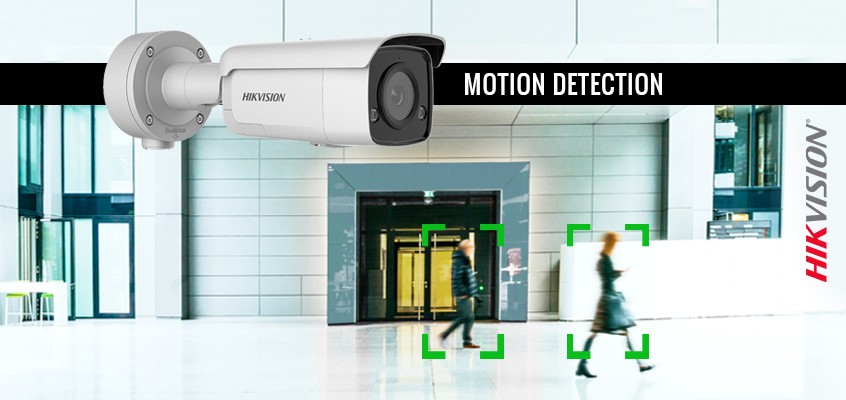 Hikvision cctv hotsell motion detection