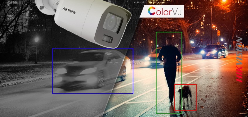 8 MP ColorVu Network Camera Brings Vivid Imagery Out of the Dark