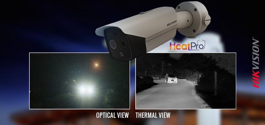 Experience HeatPro Bi-Spectrum Cameras in Action: Watch How Thermal Imagery  Will Enhance Your Security System - Hikvision