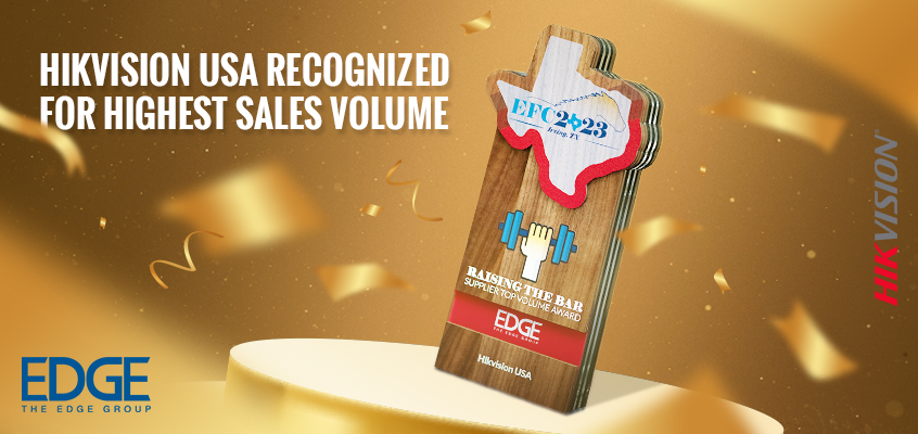 Hikvision USA Recognized as Fastest Growing Supplier by The Edge