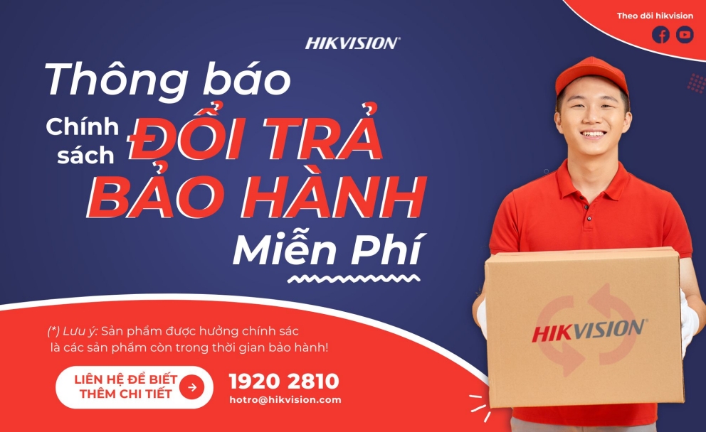 Thông báo chính sách bảo hành